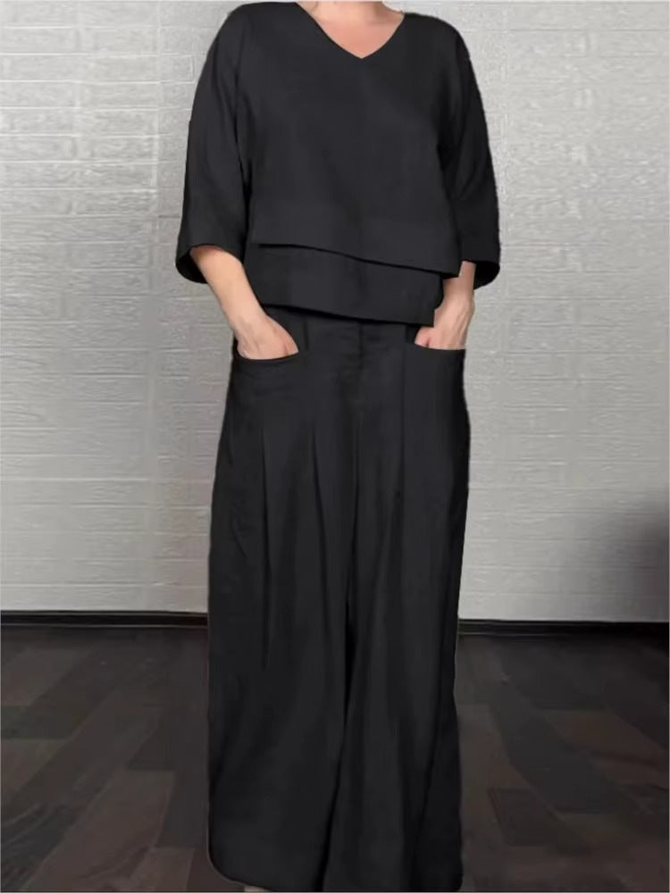 Relaxed Two-Piece Set for Effortless Comfort