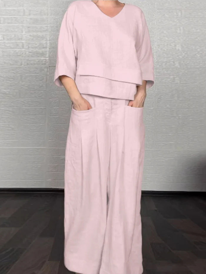 Relaxed Two-Piece Set for Effortless Comfort