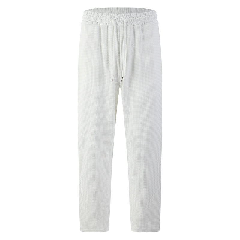 ✨Herren-Freizeithose aus Waffelstrick mit Kordelzug