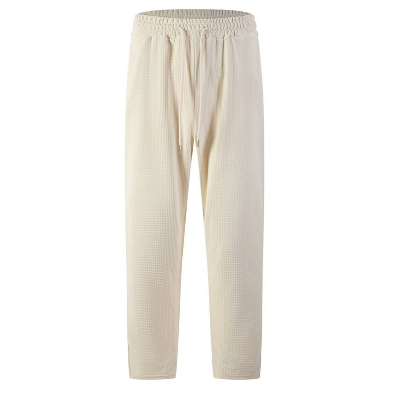 ✨Herren-Freizeithose aus Waffelstrick mit Kordelzug
