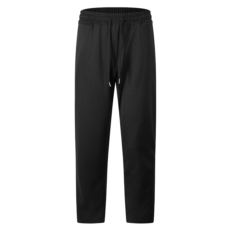 ✨Herren-Freizeithose aus Waffelstrick mit Kordelzug
